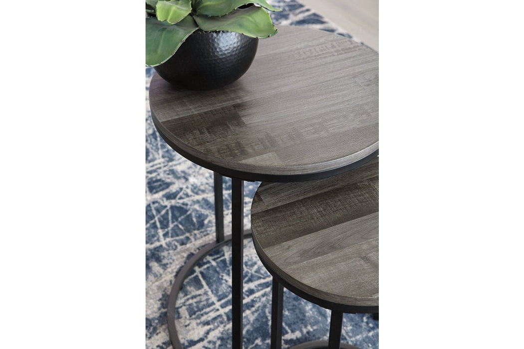 Briarsboro Black/Gray Accent Table (Set of 2) - A4000231 - Gate Furniture