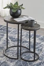 Briarsboro Black/Gray Accent Table (Set of 2) - A4000231 - Gate Furniture