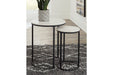 Briarsboro White/Black Accent Table (Set of 2) - A4000225 - Gate Furniture