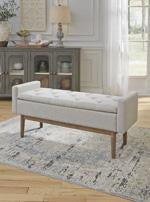 Briarson Beige/Brown Storage Bench - A3000247 - Gate Furniture