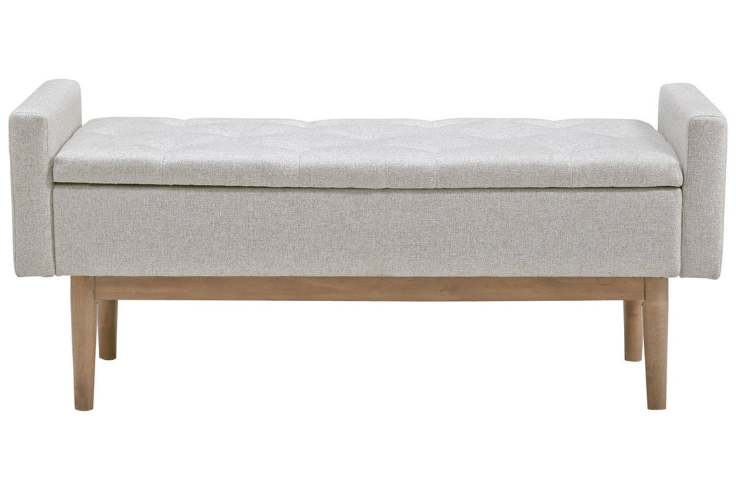 Briarson Beige/Brown Storage Bench - A3000247 - Gate Furniture