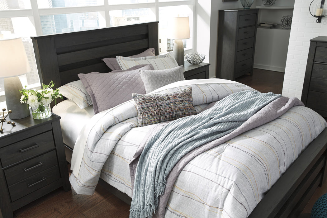 Brinxton Black Panel Bedroom Set - Gate Furniture