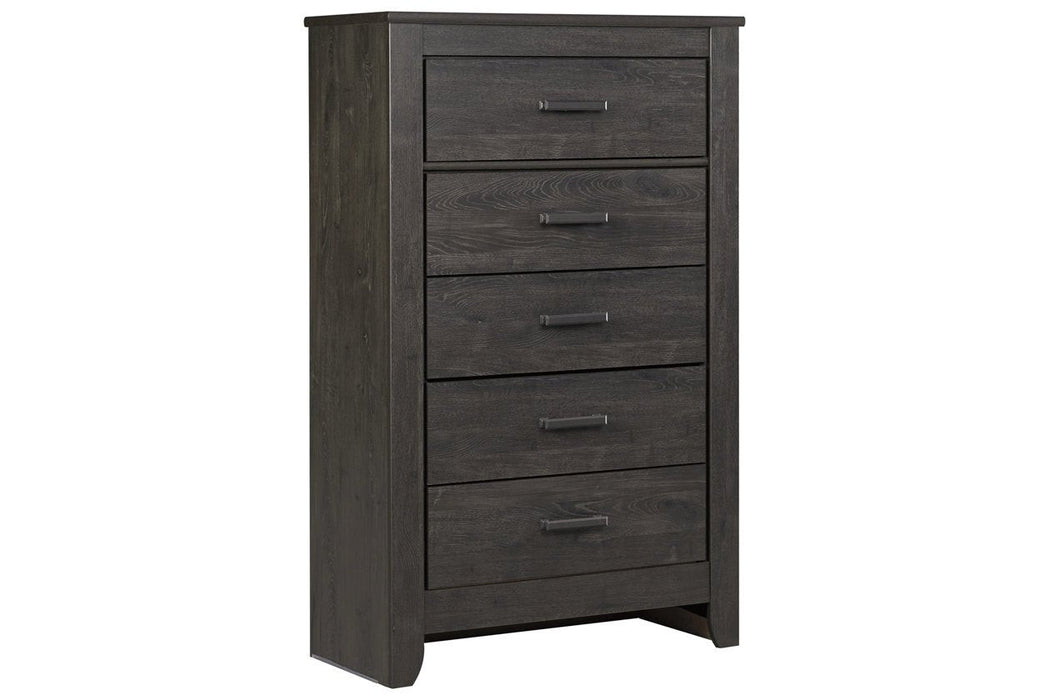 Brinxton Charcoal Chest of Drawers - B249-46 - Gate Furniture