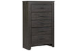 Brinxton Charcoal Chest of Drawers - B249-46 - Gate Furniture