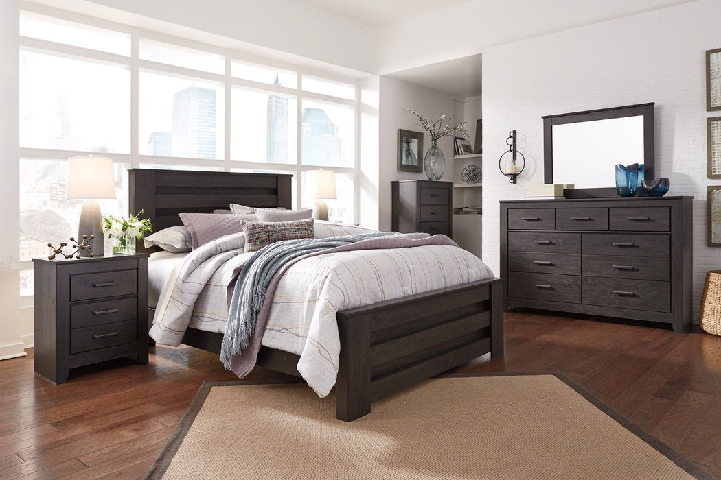 Brinxton Charcoal Chest of Drawers - B249-46 - Gate Furniture