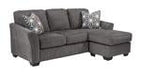Brise Slate Sofa Chaise - 8410218 - Gate Furniture