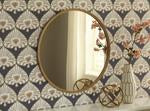 Brocky Gold Finish Accent Mirror - A8010211 - Gate Furniture