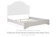 Brollyn California King Panel Footboard with Rails - B773-94 - In Stock Furniture