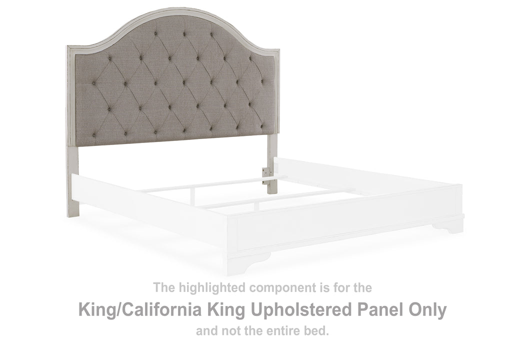 Brollyn King/California King Upholstered Panel Headboard - B773-58 - In Stock Furniture