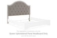 Brollyn Queen Upholstered Panel Headboard - B773-57 - In Stock Furniture