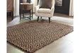 Broox Natural/Black 5' x 7' Rug - R404312 - Gate Furniture