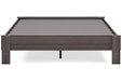 Brymont Dark Gray Queen Platform Bed - EB1011-113 - Gate Furniture