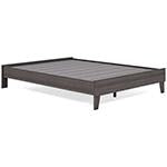 Brymont Dark Gray Queen Platform Bed - EB1011-113 - Gate Furniture