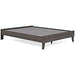 Brymont Dark Gray Queen Platform Bed - EB1011-113 - Gate Furniture