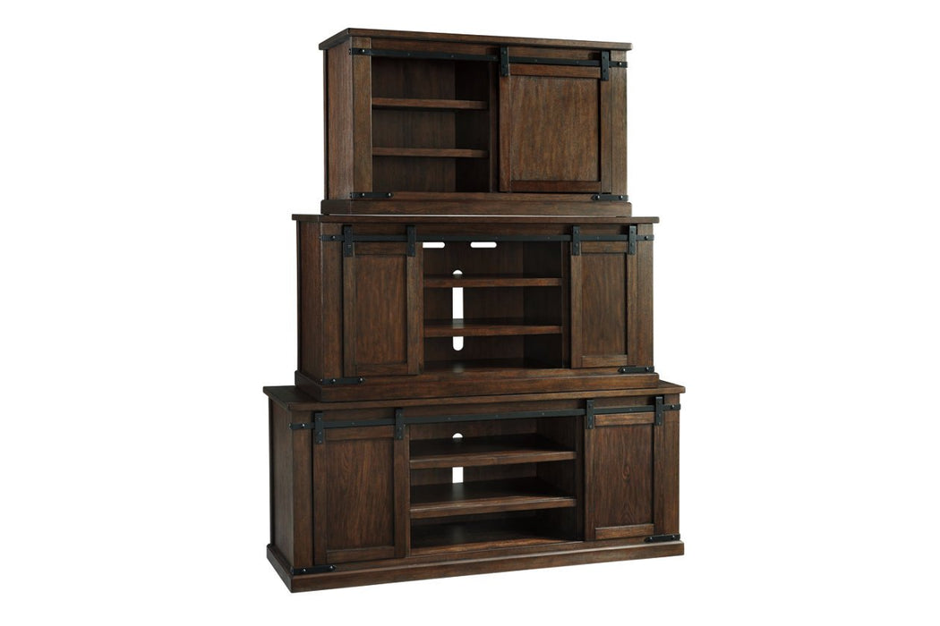 Budmore Rustic Brown 70" TV Stand - W562-68 - Gate Furniture