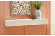 Cadmon Antique White Wall Shelf - A8010259 - Gate Furniture