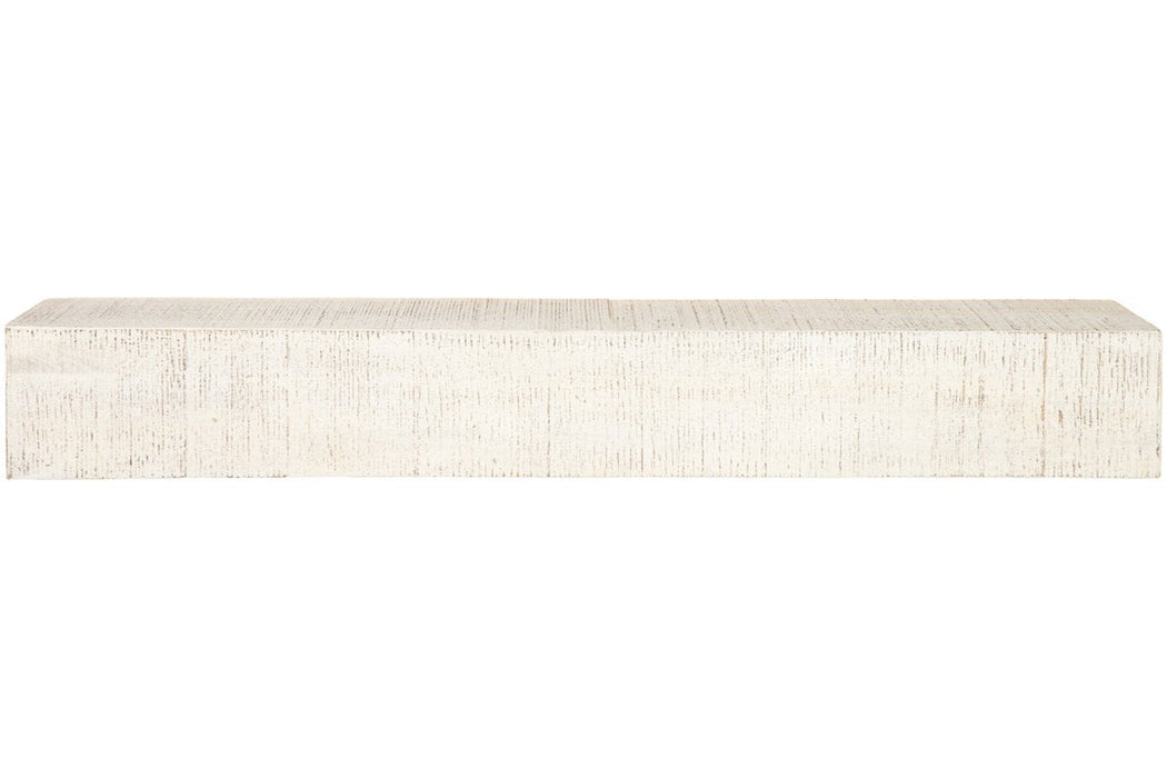 Cadmon Antique White Wall Shelf - A8010259 - Gate Furniture