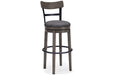 Caitbrook Gray Bar Height Bar Stool - D388-230 - Gate Furniture