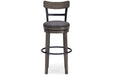 Caitbrook Gray Bar Height Bar Stool - D388-230 - Gate Furniture