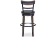 Caitbrook Gray Bar Height Bar Stool - D388-230 - Gate Furniture