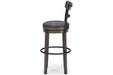 Caitbrook Gray Bar Height Bar Stool - D388-230 - Gate Furniture