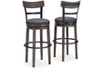 Caitbrook Gray Bar Height Bar Stool - D388-230 - Gate Furniture