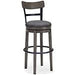 Caitbrook Gray Bar Height Bar Stool - D388-230 - Gate Furniture