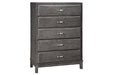 Caitbrook Gray Chest of Drawers - B476-46 - Gate Furniture
