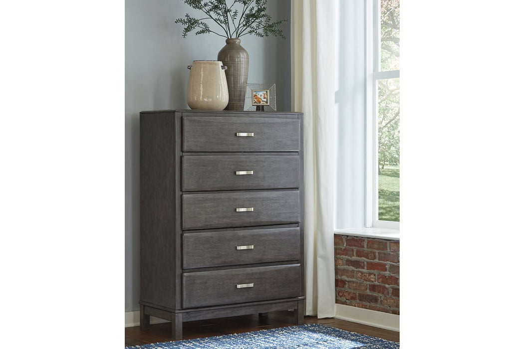 Caitbrook Gray Chest of Drawers - B476-46 - Gate Furniture