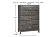 Caitbrook Gray Chest of Drawers - B476-46 - Gate Furniture