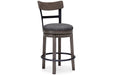 Caitbrook Gray Counter Height Bar Stool - D388-224 - Gate Furniture