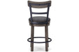 Caitbrook Gray Counter Height Bar Stool - D388-224 - Gate Furniture