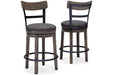Caitbrook Gray Counter Height Bar Stool - D388-224 - Gate Furniture