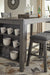 Caitbrook Gray Counter Height Set - Gate Furniture