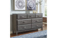 Caitbrook Gray Dresser - B476-31 - Gate Furniture