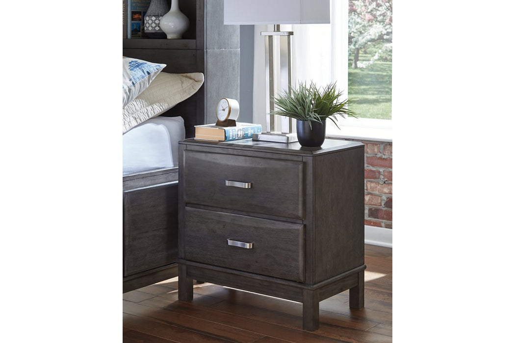 Caitbrook Gray Nightstand - B476-92 - Gate Furniture
