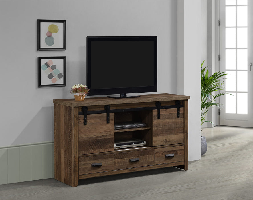 Calhoun Brown 60" TV Stand - B3000-7 - Gate Furniture