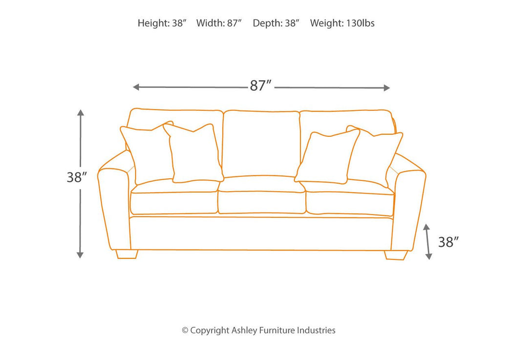Calicho Cashmere Sofa - 9120238 - Gate Furniture