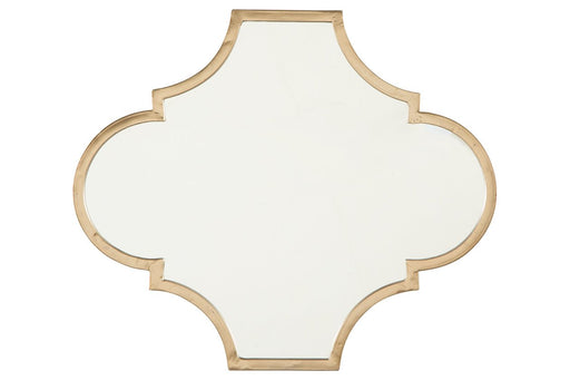 Callie Gold Finish Accent Mirror - A8010155 - Gate Furniture
