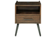 Calmoni Brown End Table - T916-2 - Gate Furniture