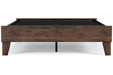 Calverson Mocha Full Platform Bed - EB3660-112 - Gate Furniture