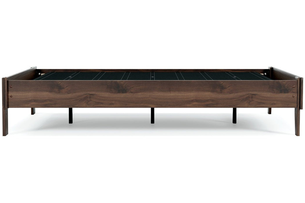 Calverson Mocha Full Platform Bed - EB3660-112 - Gate Furniture