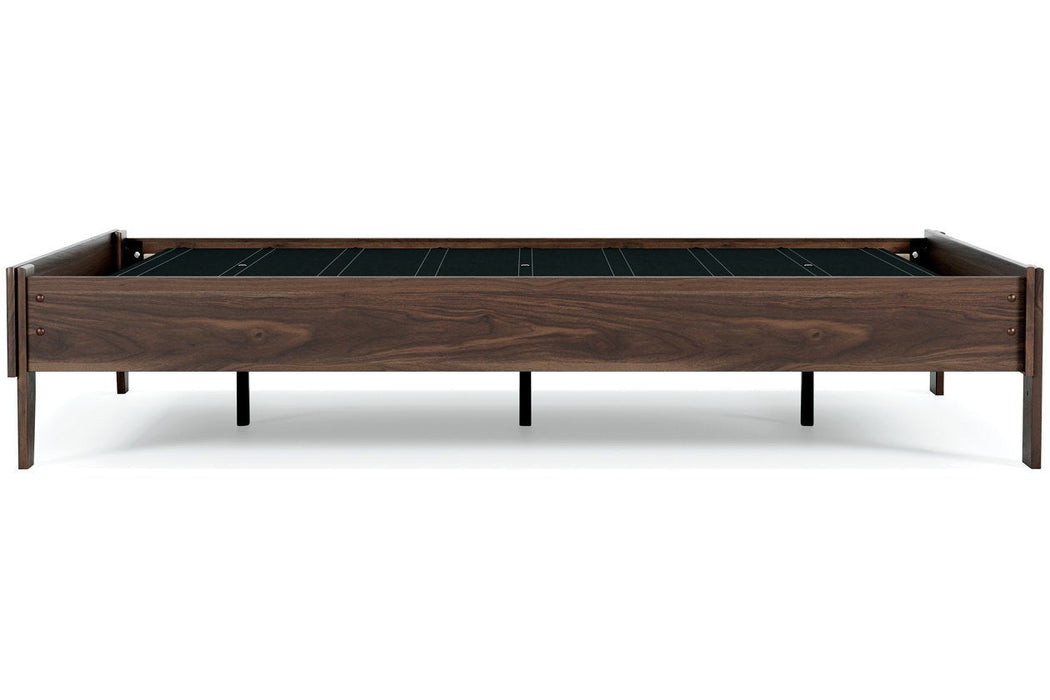 Calverson Mocha Full Platform Bed - EB3660-112 - Gate Furniture
