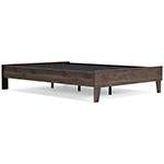 Calverson Mocha Full Platform Bed - EB3660-112 - Gate Furniture