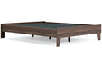 Calverson Mocha Queen Platform Bed - EB3660-113 - Gate Furniture
