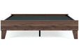 Calverson Mocha Queen Platform Bed - EB3660-113 - Gate Furniture