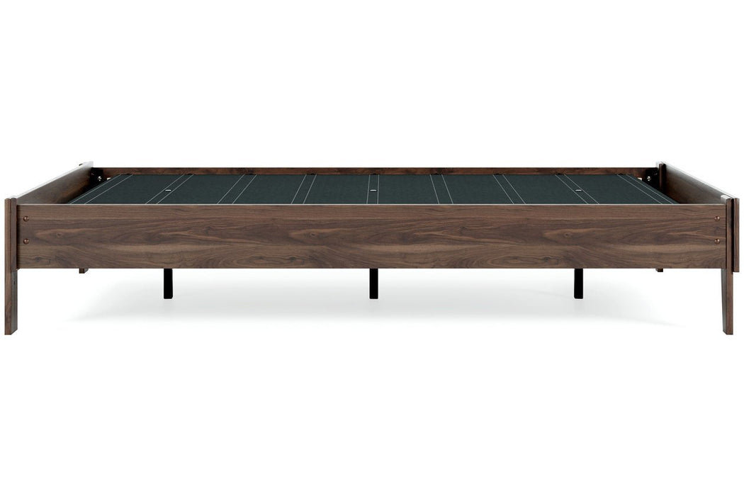 Calverson Mocha Queen Platform Bed - EB3660-113 - Gate Furniture