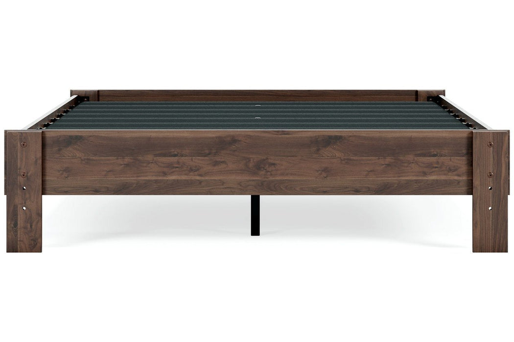 Calverson Mocha Queen Platform Bed - EB3660-113 - Gate Furniture