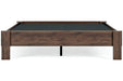 Calverson Mocha Queen Platform Bed - EB3660-113 - Gate Furniture