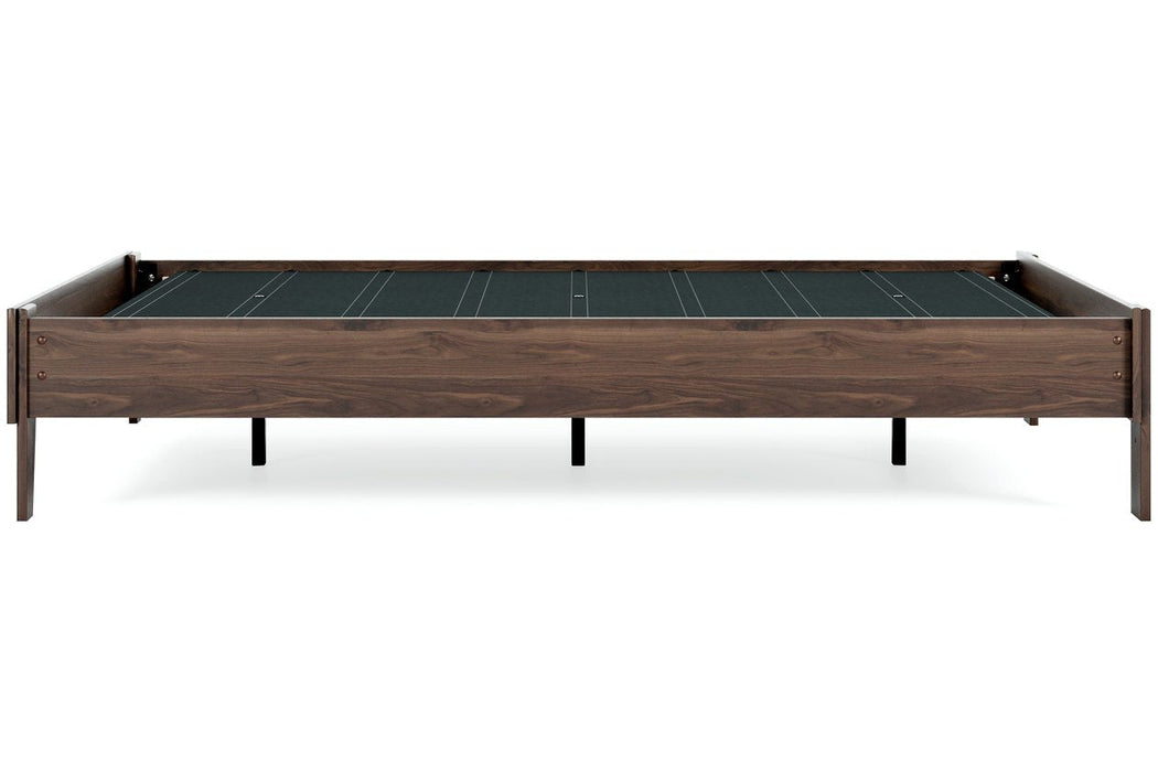 Calverson Mocha Queen Platform Bed - EB3660-113 - Gate Furniture